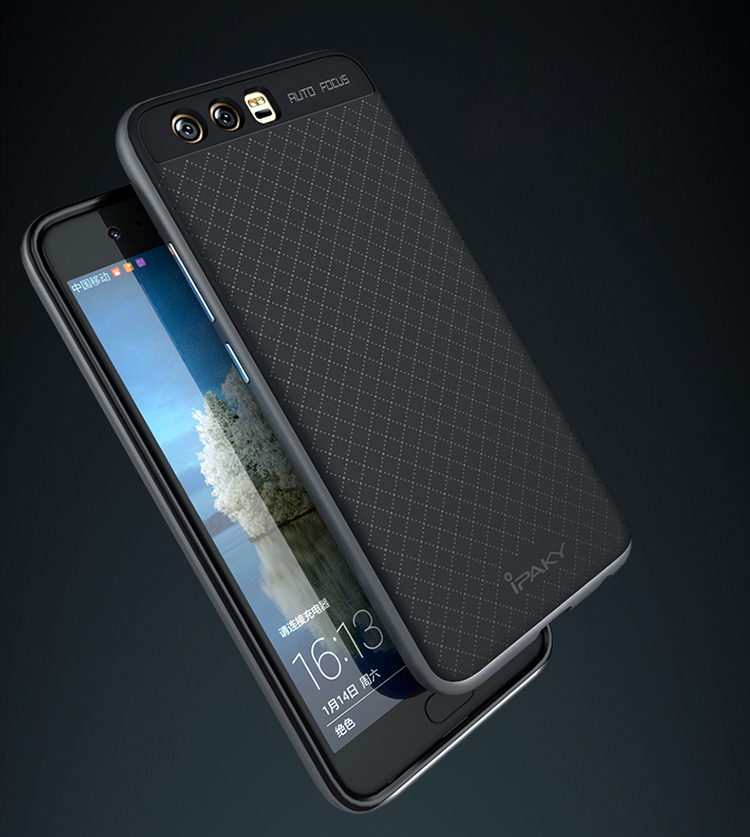 Case Huawei P10 Plus / Pre-order * IPAKY ชิ้นส่วนกันชน PC 2 ชิ้น + TPU *