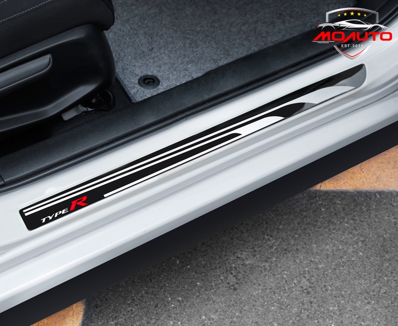 สคับเพลทกันรอยชายบันได TYPE-R FOR CIVIC FC/FK/FC MC