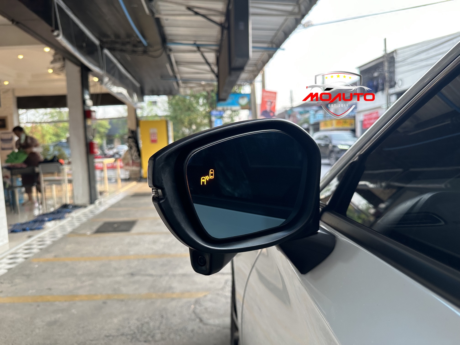 ชุดกระจกช่วยเตือนมุมอับสายตา V1 ( BSD ) CIVIC FE / FE e:HEV