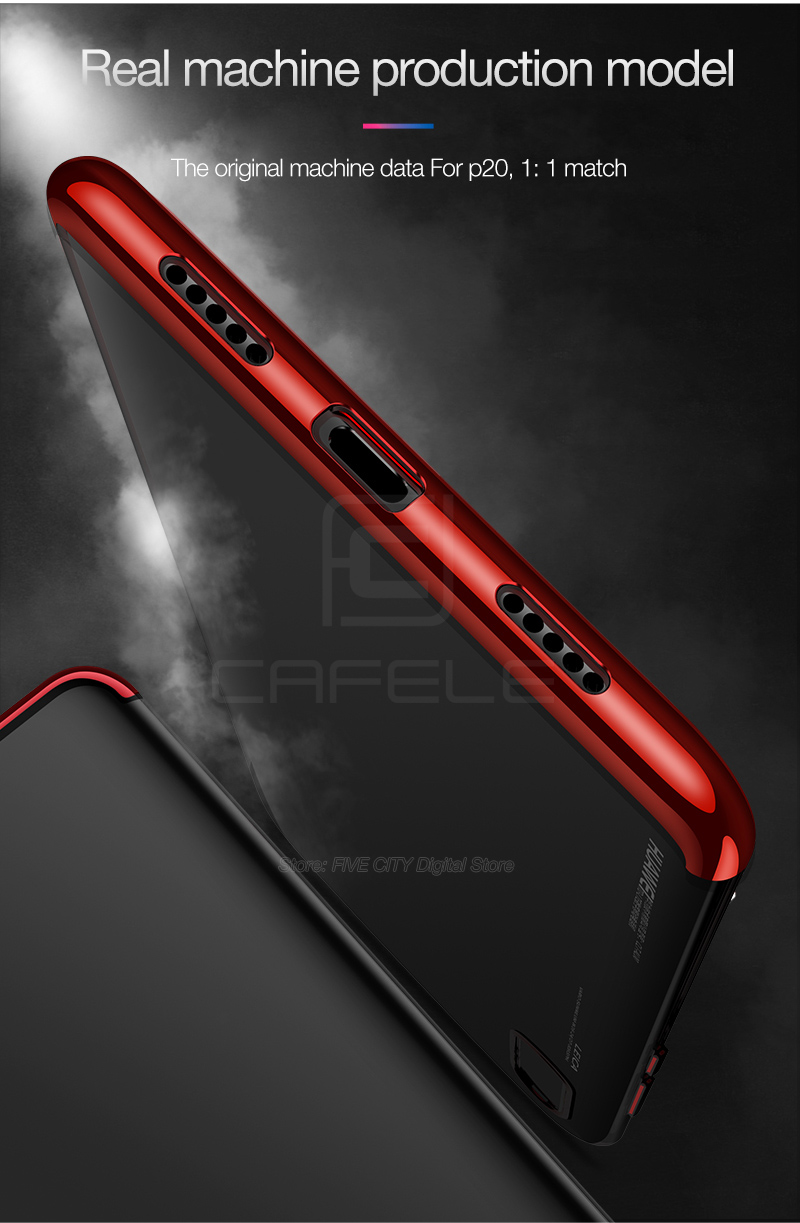 Case Huawei P20 Pro / Pre-order * เคสชุปโลหะที่มีความยืดหยุ่น TPU สูง *