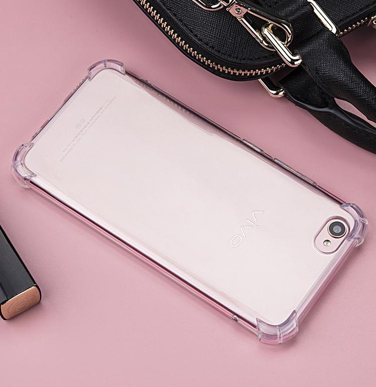 Case Vivo S1 / Pre-Order * 4 มุมถุงลมนิรภัย Soft CLEAR COVER ป้องกันการกระแทกเคส TPU กันกระแทก *