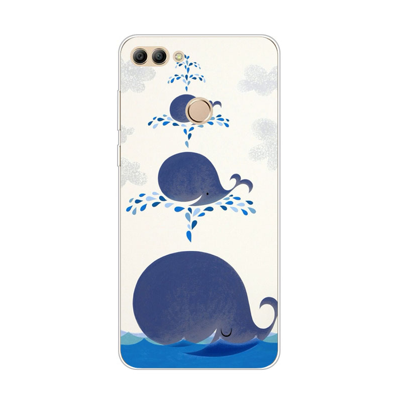 Case Huawei Y9 / Pre-order * เคสซิลิคอนการ์ตูนจิตรกรรมTPU Softปกหลัง *