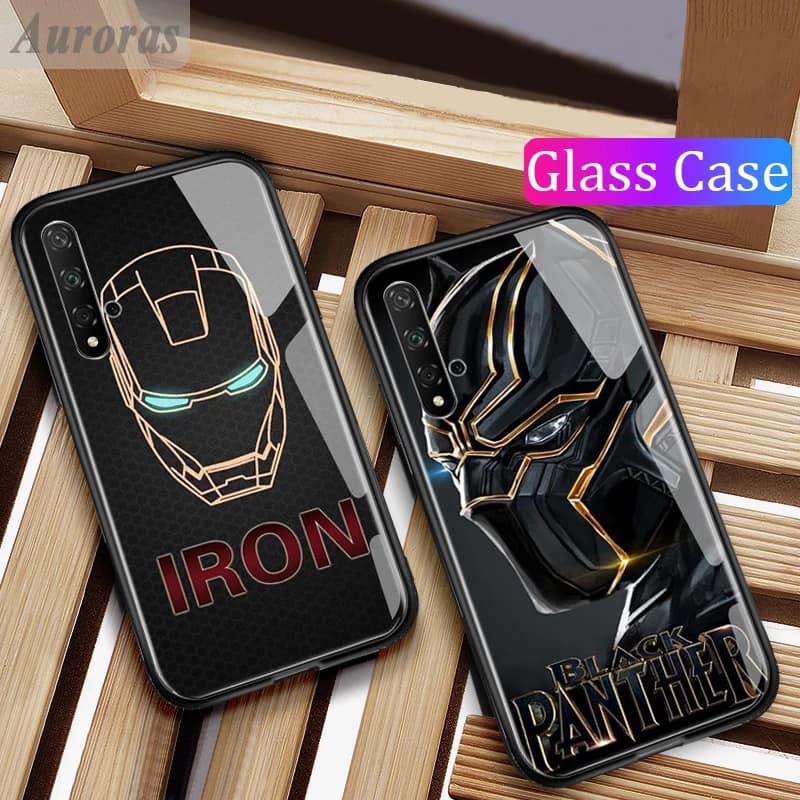 Case Huawei Nova 5T / Pre-order * เคสกระจกนิรภัย สไตล์Graffiti Street แผ่นหลัง + กรอบ TPU *