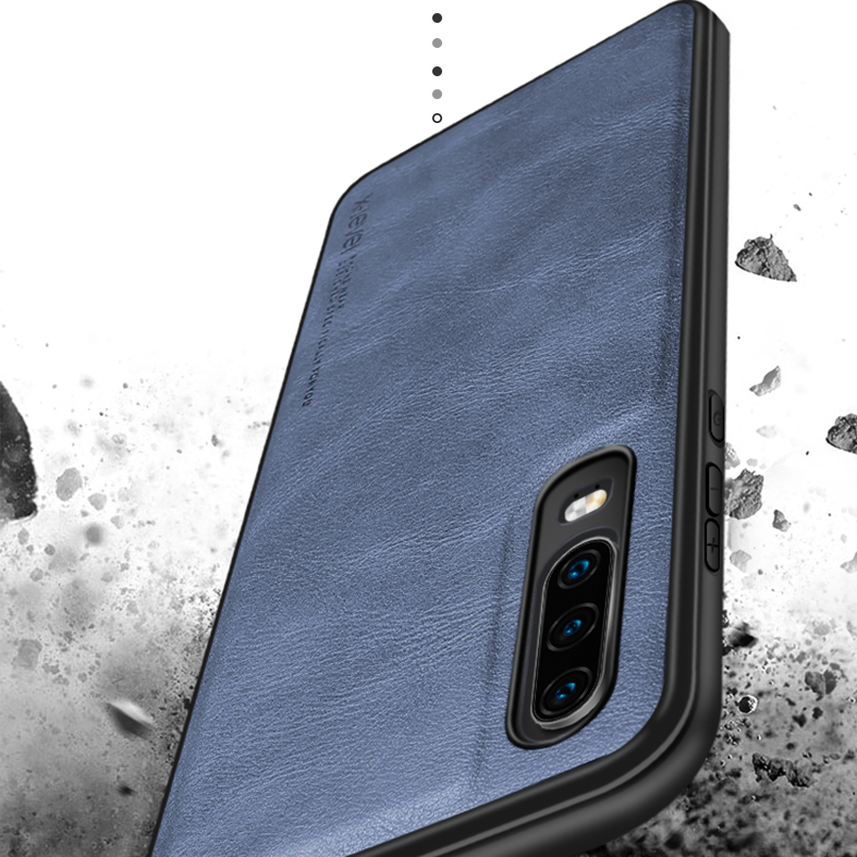 Case Huawei P30 / Pre-Order * X-LEVEL เคสโทรศัพท์มือถือ TPU เคลือบหนังสไตล์วินเทจ *