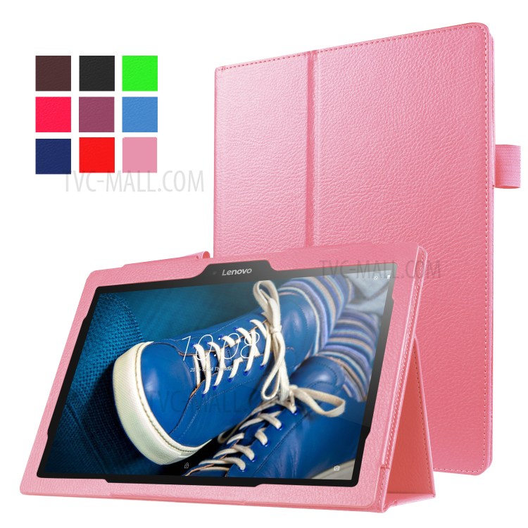 Case Lenovo Tab 3 10 Plus / Pre-order * เคสผิวลิ้นจี่ กระเป๋าหนัง PU ทนทาน *