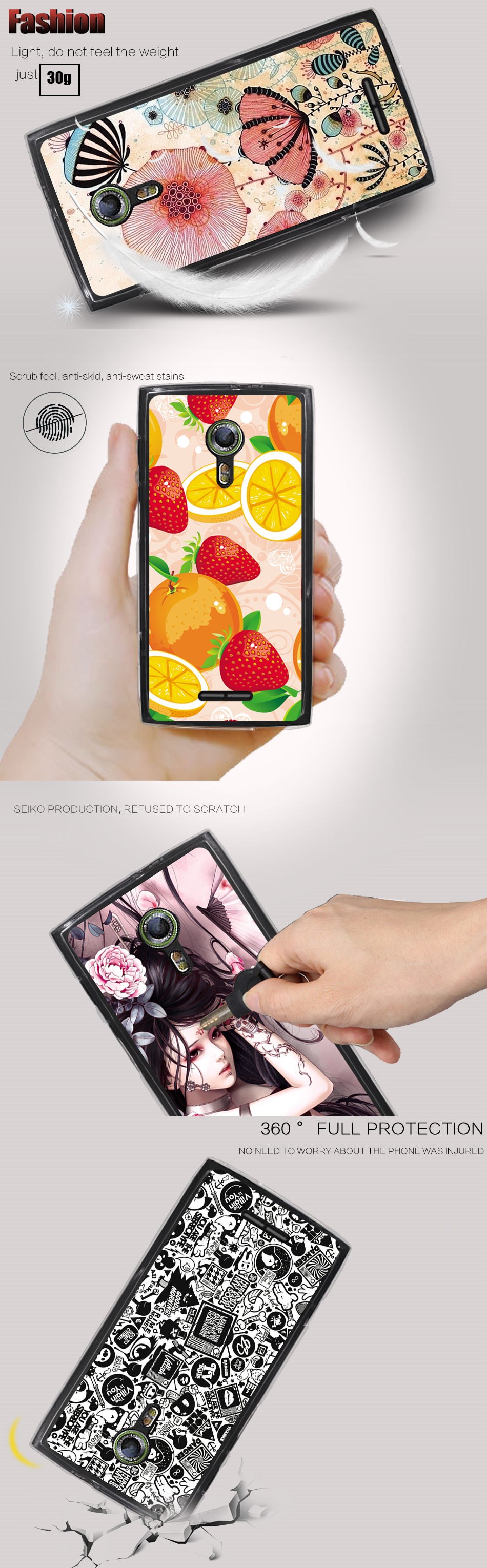 Case Alcatel OneTouch Flash 2 / Pre-order * เคส Soft TPU ซิลิโคนปกหลัง *