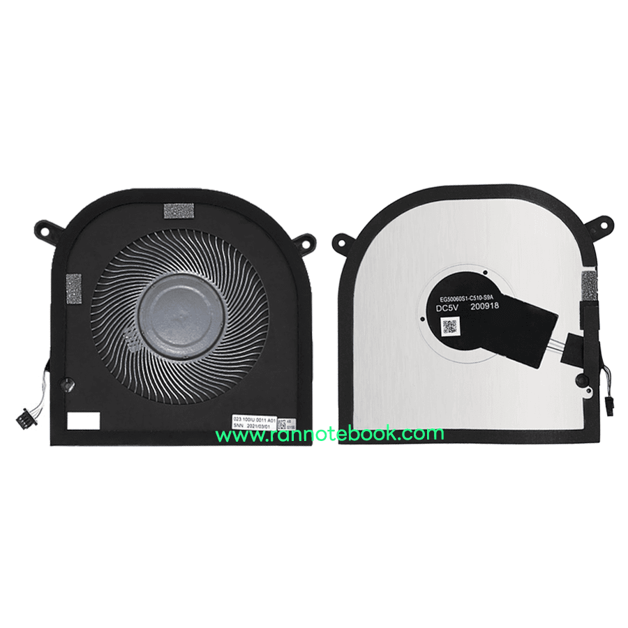 พัดลมระบายความร้อน CPU Dell XPS 17 9700 2Y100 แท้ ตรงรุ่น รับประกัน Dell Thailand