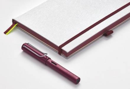 LAMY Notebook Hardcover A5 black purple