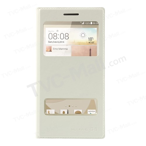 Case Huawei G6 / Pre-order *เคสหน้าต่างคู่ ใช้แทนฝาหลัง*