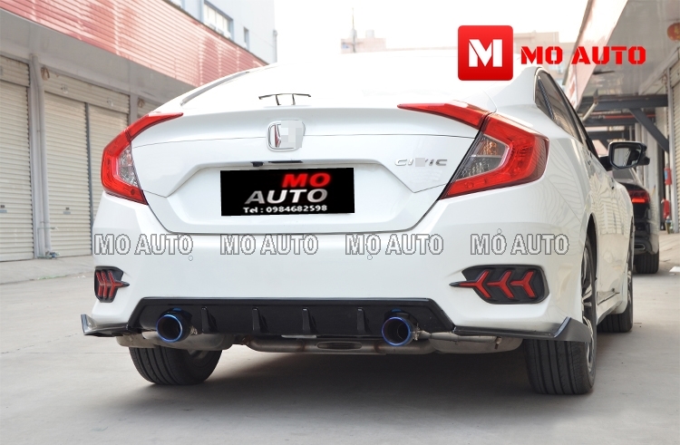 คิ้วกันชนหลังชายล่าง CIVIC FC/MC 2019