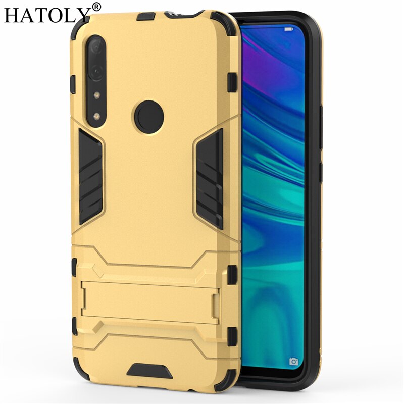 Case Huawei Y7p / Pre-Order *เคสแข็ง PC + TPU เลเยอร์คู่คุ้มครอง + ขาตั้ง *