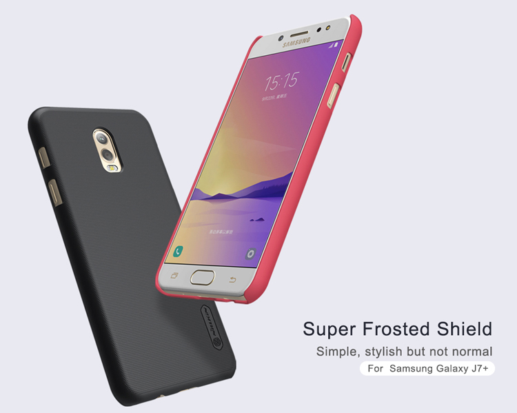 Case Samsung Galaxy J7+ # Pre-Order * NILLKIN วัสดุ PC ระดับพรีเมี่ยมการฉีดที่แม่นยำสูง *