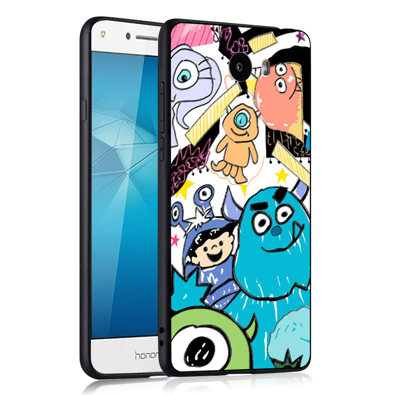 Case Huawei Y5 ii / Pre-order * 3D เคสพิมพ์ลายนูน Soft TPU *