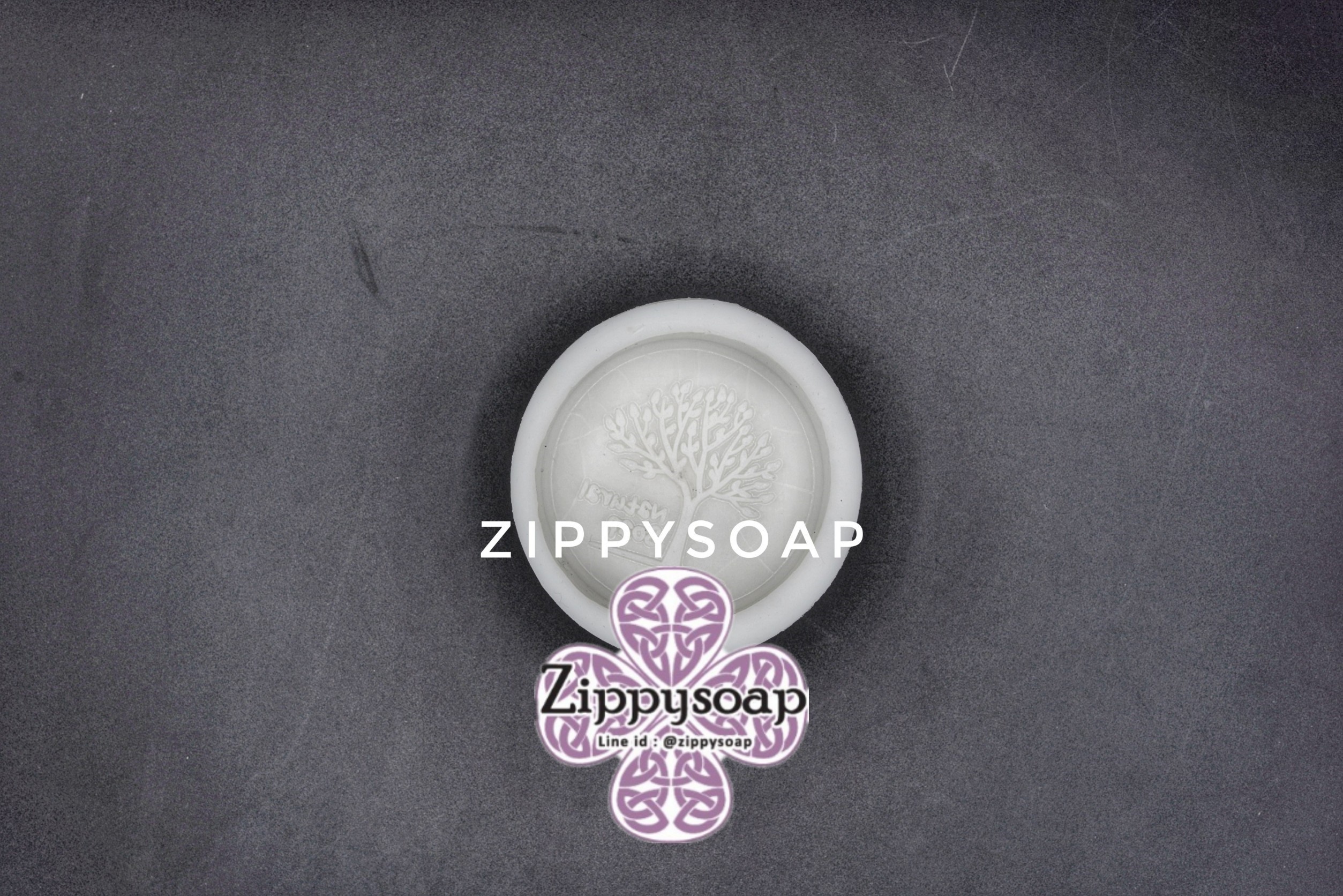 แม่พิมพ์ซิลิโคนเกรด A รูปต้นไม้ natural soap 100g