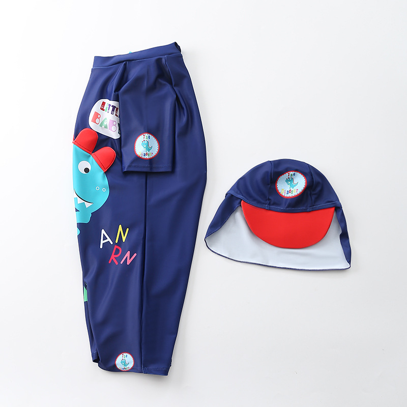 ชุดว่ายน้ำ ลายไดโนเสาร์ ไซส์ 2XL