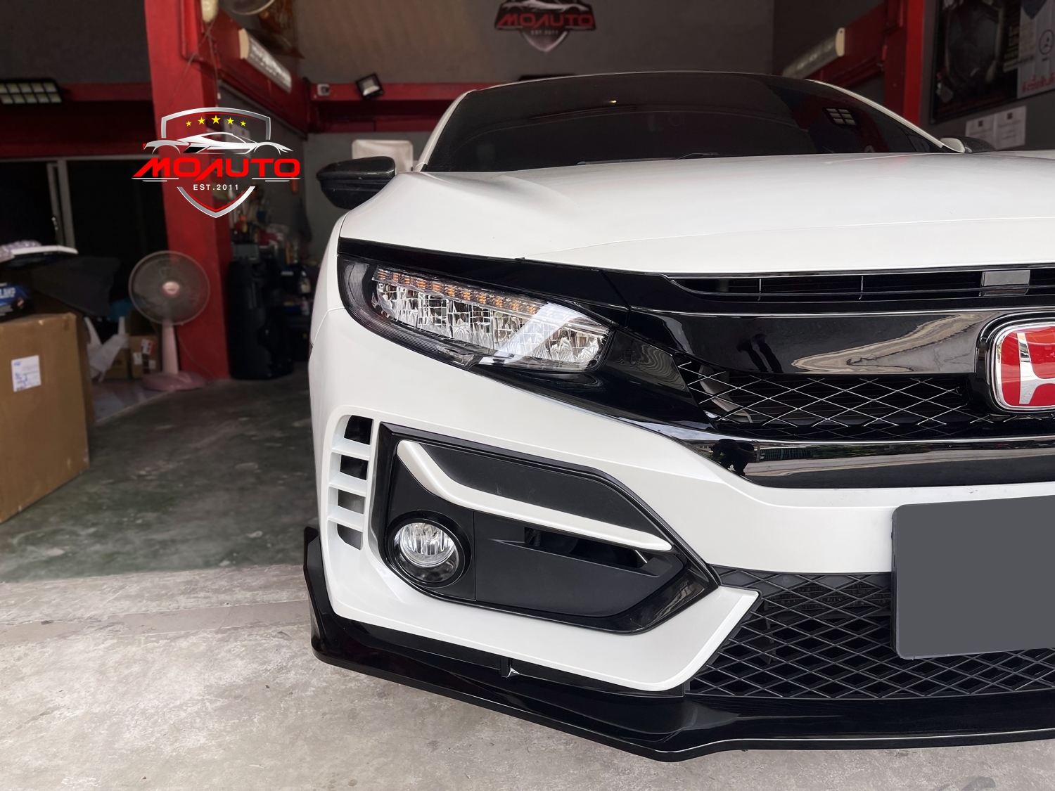 ชุดแต่ง TYPE-R MC กันชนหน้างานดิบ CIVIC FC / FK 2016 - 2021