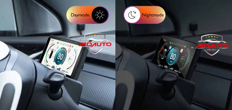 หน้าจอเรือนไมค์ดิจิตอล 5 นิ้ว Tesla Model 3 / Y