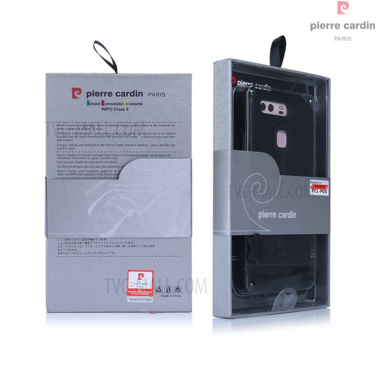 Case Huawei P9 Plus / Pre-order * Pierre Cardin หนังวัวแท้10 - 20 วัน เคลือบ *
