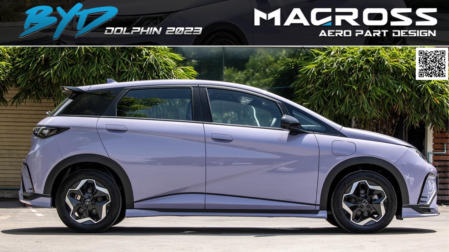 ชุดแต่งสเกิร์ตรอบคัน BYD DOLPHIN | MACROSS