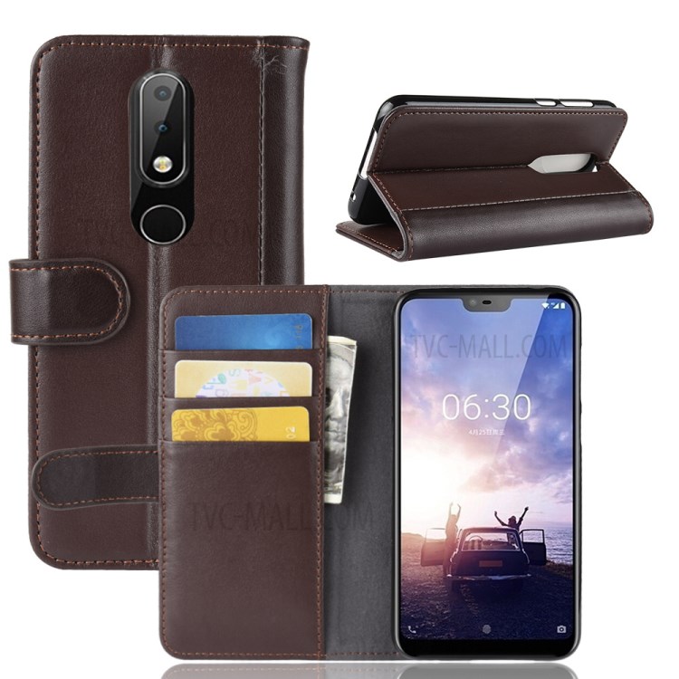 Case Nokia 6.1 Plus / Pre-order * เคสหนังแยกคุณภาพสูงและวัสดุ TPU *