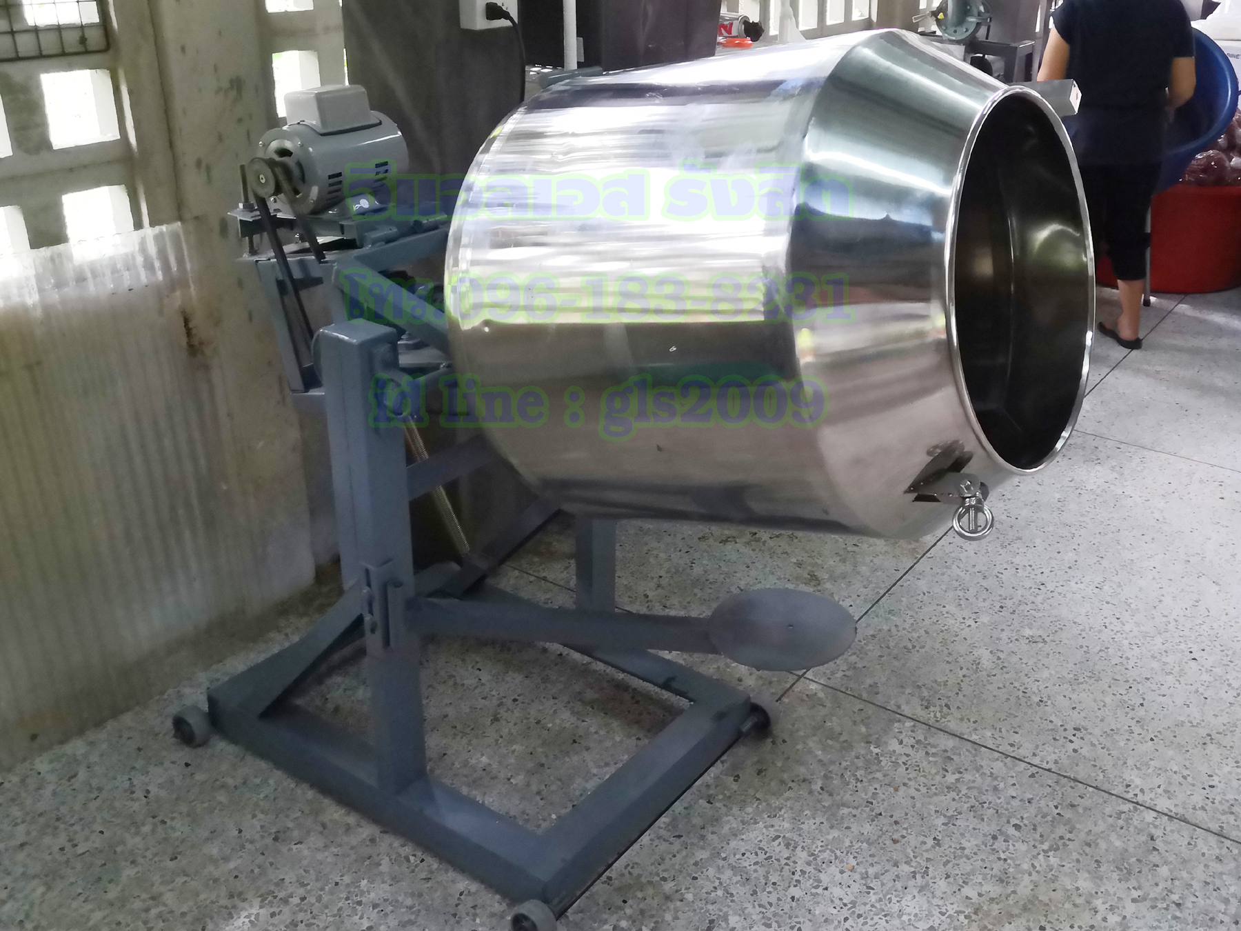 เครื่องคั่วพริก7-10กิโลกรัม ขนาด25X28นิ้ว