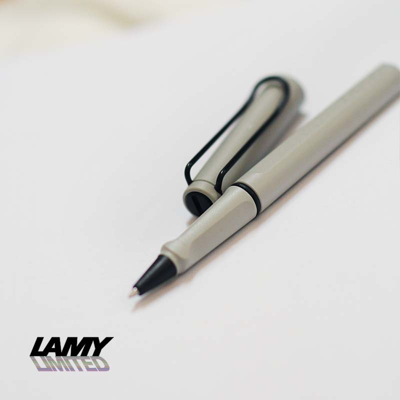 Lamy Safari Roller ball Pen Griso Gray with black clip