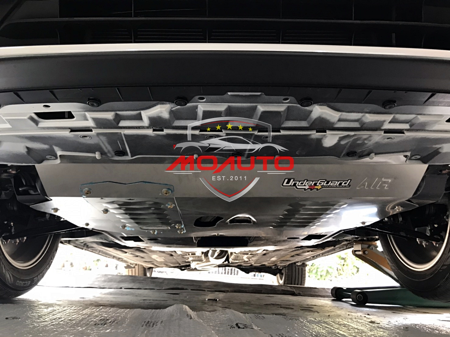 แผ่นปิดกันกระแทกใต้ห้องเครื่อง อันเดอร์การ์ด ( UnderGuard ) CIVIC FC / FK