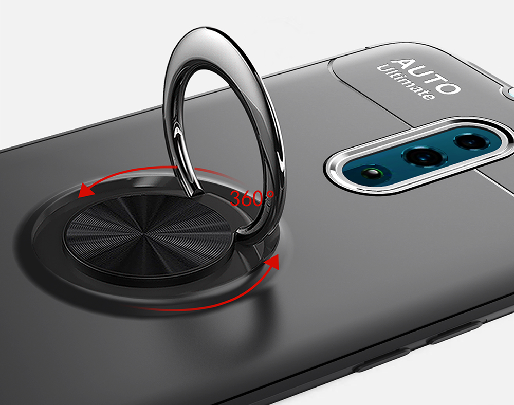 Case OPPO Reno / Pre-order * เคส TPU ขาตั้งแหวนนิ้ว (แผ่นแม่เหล็กโลหะในตัว) วัสดุ TPU คุณภาพสูงกันกระแทกและทนต่อแรงกระแทก *