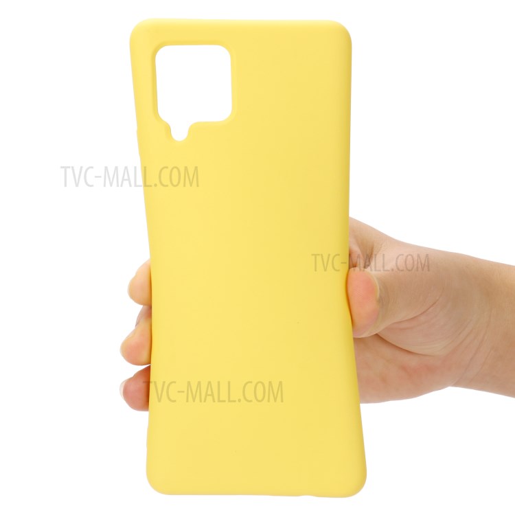 Case Samsung Galaxy A42 5G / Pre-Order * เคสซิลิโคนเหลวเคสโทรศัพท์แบบนิ่มพร้อมสายคล้องมือ *