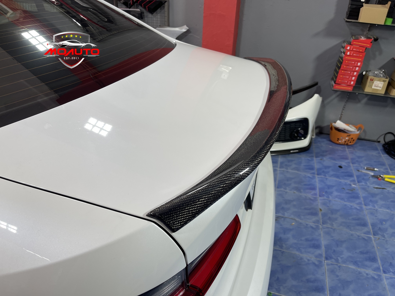 สปอยเลอร์ฝากระโปรงท้าย BMW G20 ทรง MP