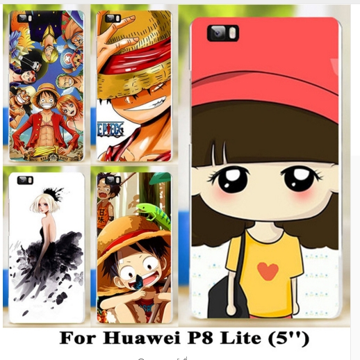 Case Huawei P8 Lite / Pre-order * เคสแข็งพิมพ์ลาย มิกกี้ มินนี่และการ์ตูน *