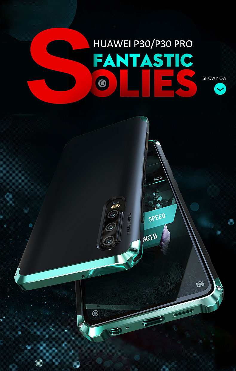 Case Huawei P30 / Pre-Order * เคสโลหะ อลูมิเนียม อัลลอยด์กรอบแกร่งกันชน *
