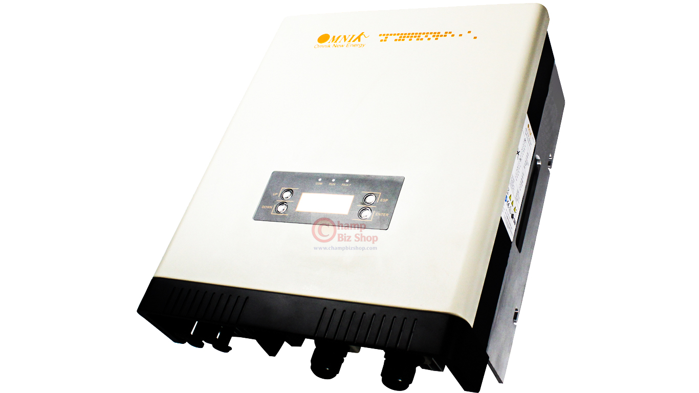 OMNIK - OMNIKSOL-5K-TL2 เครื่องแปลงไฟ อินเวอร์เตอร์ Grid Tie Inverter - OMNIK 1 เฟส ขนาด 5KW ผ่านการรับรองจาก กฟภ.