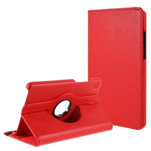 Case Lenovo Tab M8 /Tab M8 (2nd Gen) / Pre-Order * เคสหนังพร้อมฝาครอบขาตั้งแบบหมุนได้ *