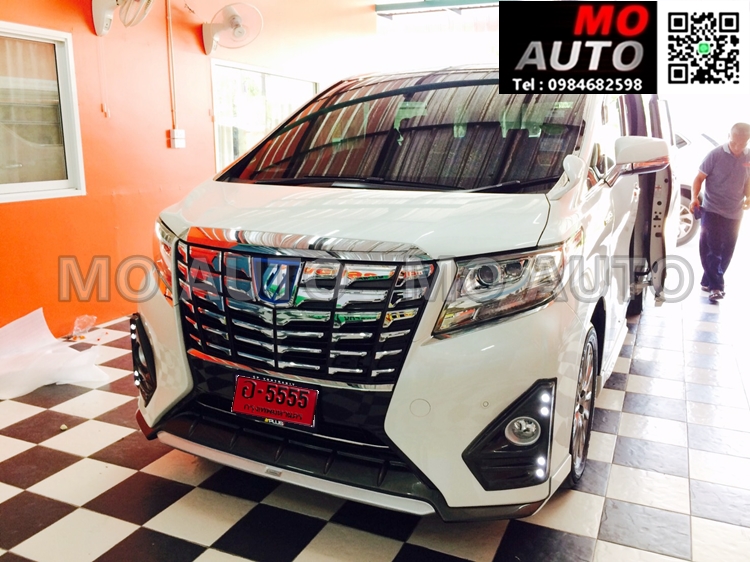 ชุดแต่งรอบคัน ALPHARD 2014-2017 LX-MODE