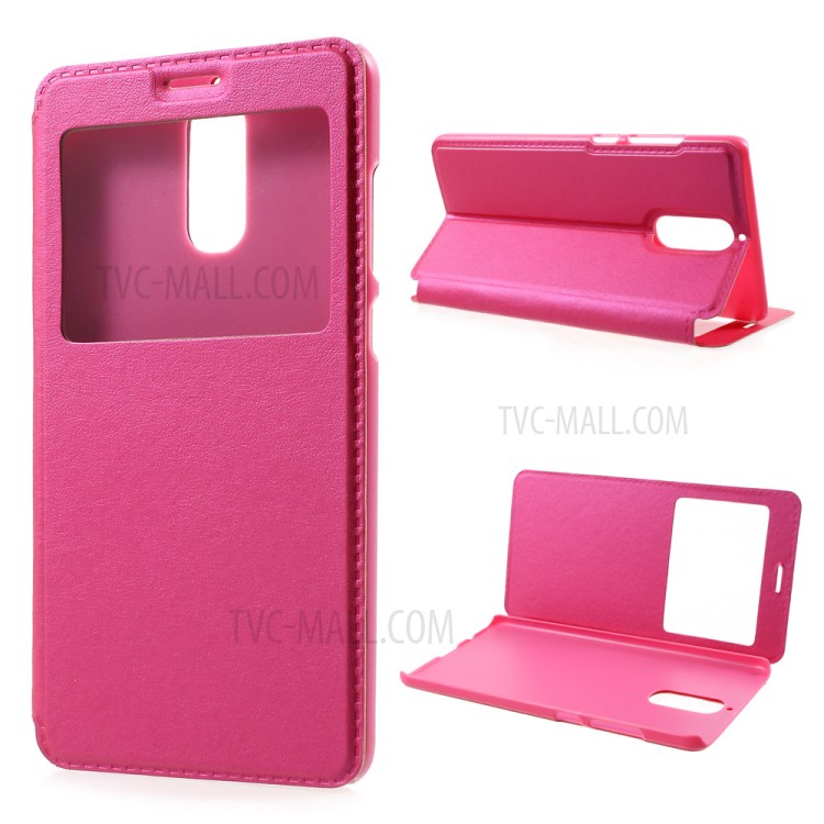 Case Huawei Mate 9 Pro / Pre-order * ปลุก / นอนดูหนัง เคส PU หน้าต่างพลาสติกใส *