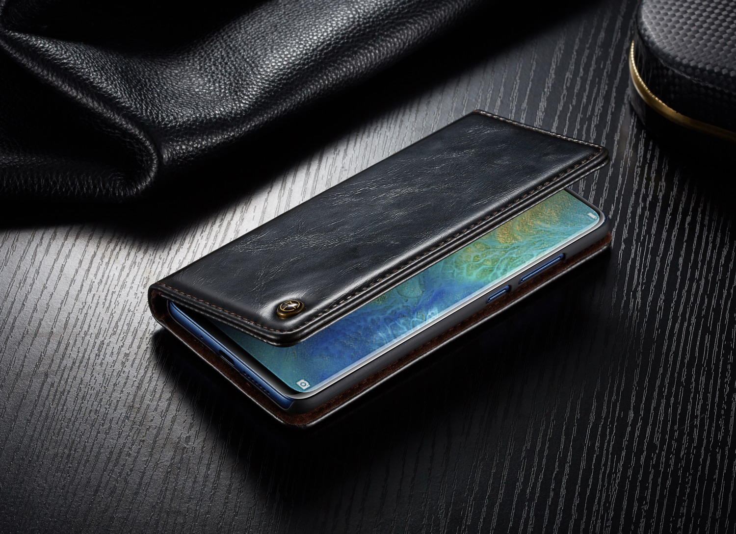 Case Huawei Mate 20 / Pre-order * CASEME นี้มีหนัง PU หนังวัวสองชั้น *