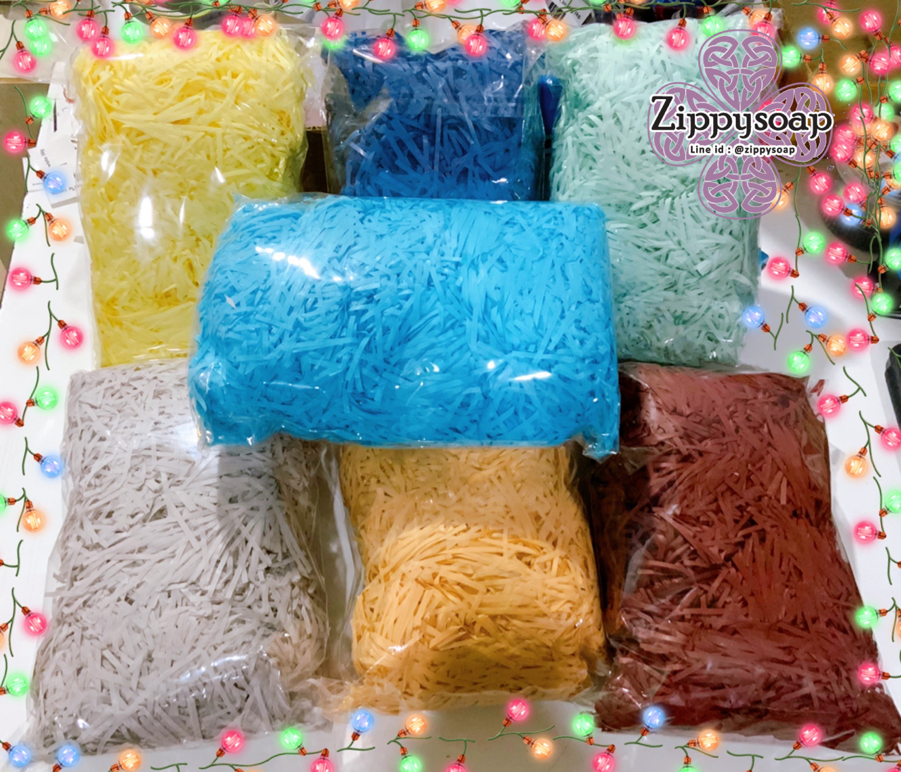 กระดาษรองกล่องของขวัญ 100g 001690