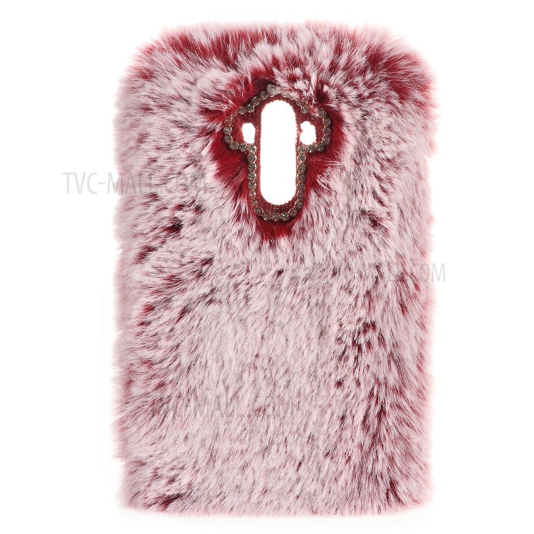 Case Huawei Mate 9 / Pre-order * เคสขนนุ่มน่าสัมผัสเคลือบ Rhinestone TPU *