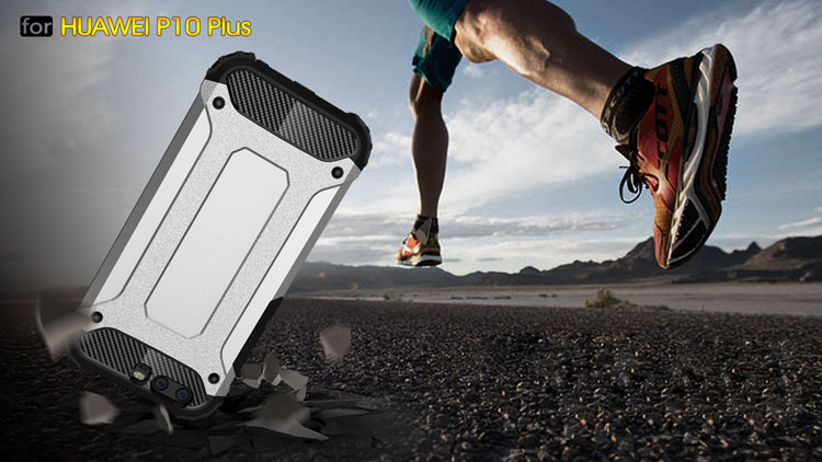 Case Huawei P10 Plus / Pre-order * Armor Guard ไฮบริด TPU และวัสดุพลาสติก *