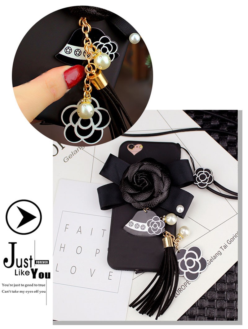 Case Huawei GR5 / Pre-order * 3D ดอกไม้ พู่เคลือบซิลิคอน ด้านหลังทำให้เป็นเอกลักษณ์และน่ารัก *