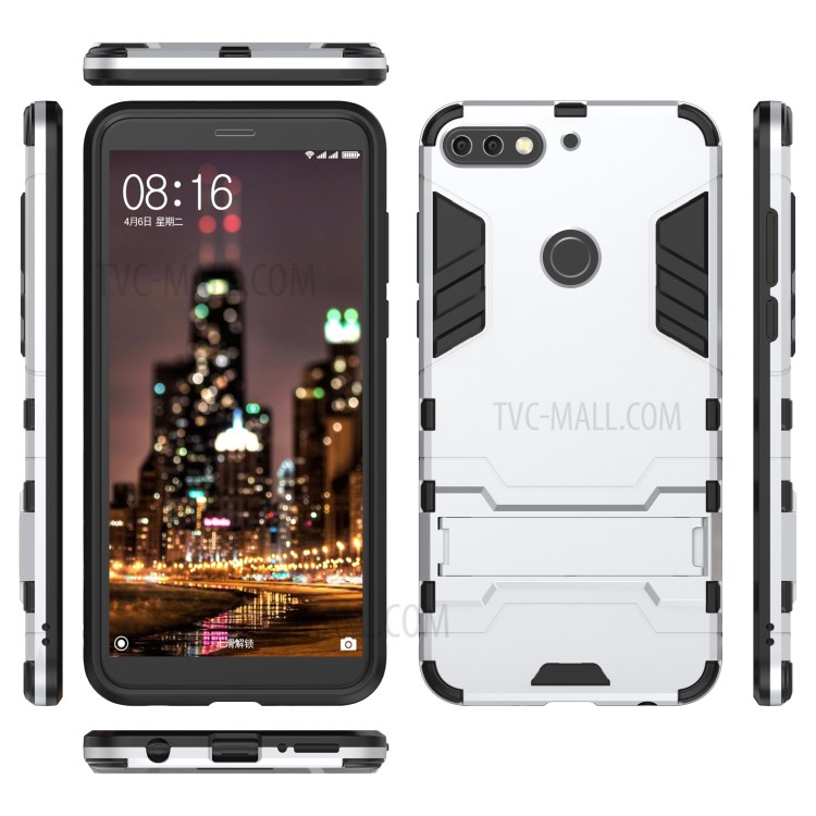 Case Huawei Y7 Pro 2018 / Pre-order * เคสพลาสติก TPU + Combo พร้อมขาตั้ง *
