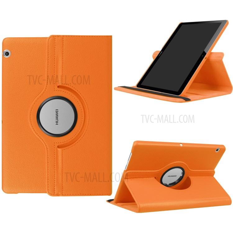Case Huawei MediaPad T3 10 / Pre-order * เคสผิวลิ้นจี่ หมุนได้ 360 องศา *