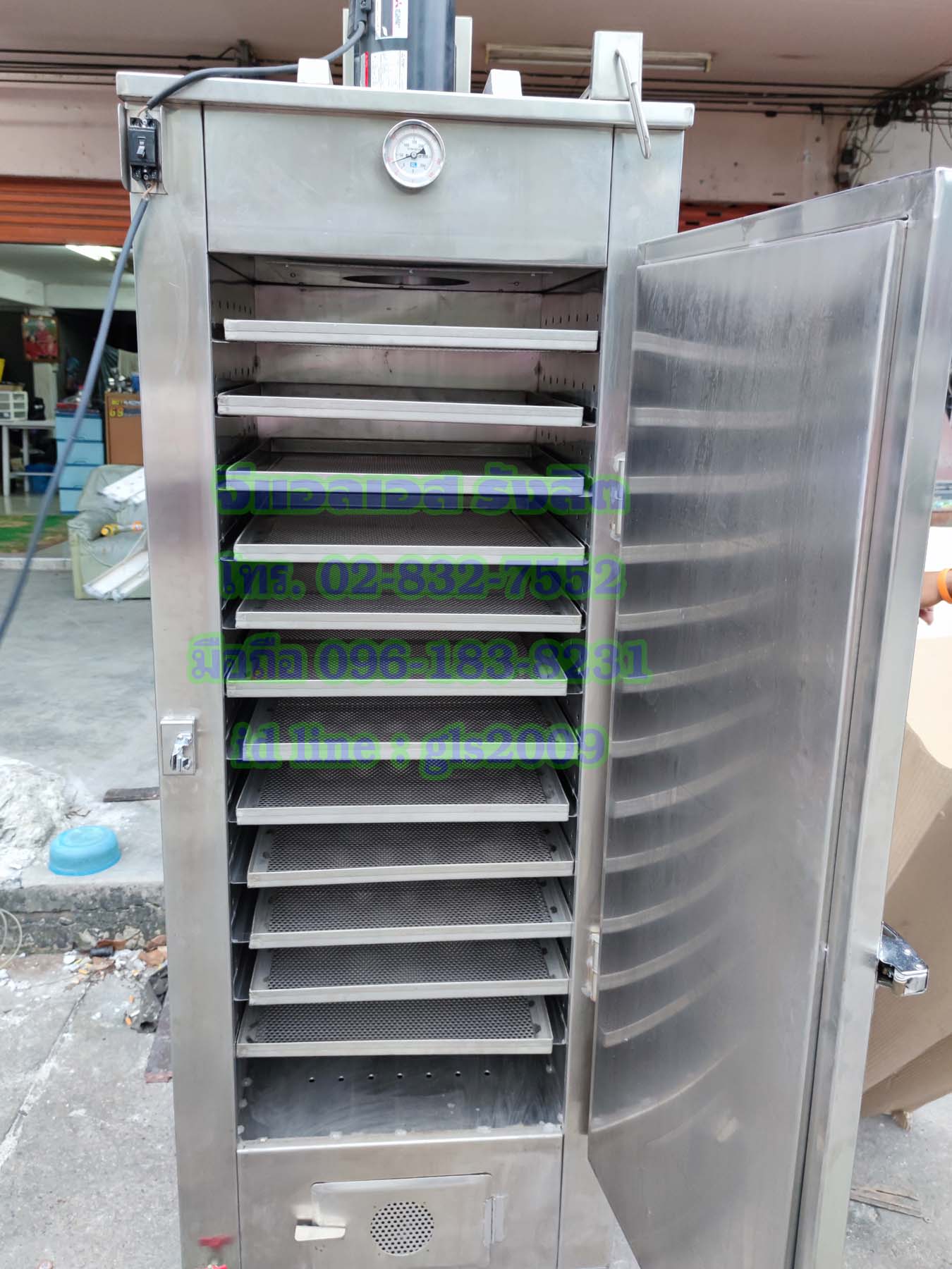 ตู้อบแห้ง12ชั้นสแตนเลส