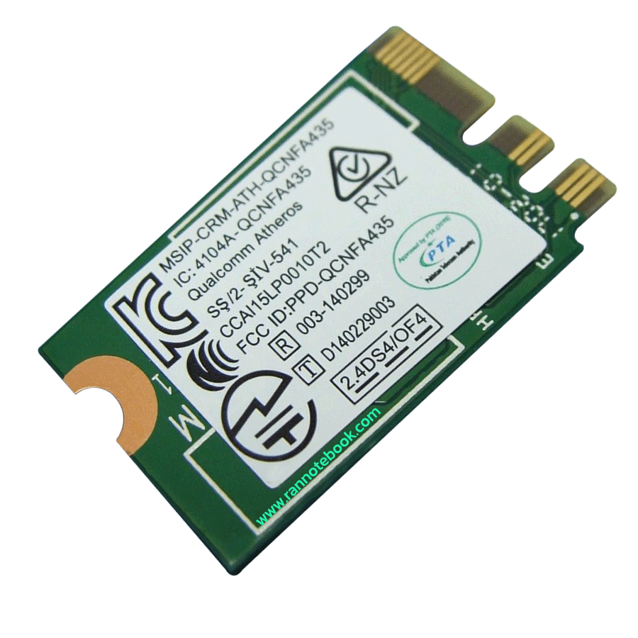 การ์ดไวไฟโน๊ตบุ๊ค Dell Latitude 3400 ตรงรุ่น แท้ รับประกันสินค้า Dell Thailand