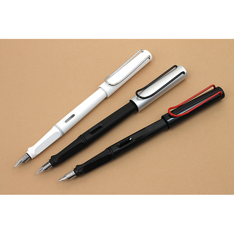 Lamy Joy Calligraphy Fountain Pen Black Body Aluminum Cap