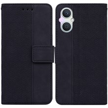 Case OPPO Reno7 Z 5G # Pre-Order * เคสลวดลายเรขาคณิตตราตรึงใจ หนัง PU กระเป๋าสตางค์พลิกฝาครอบป้องกันพร้อมสายคล้อง *