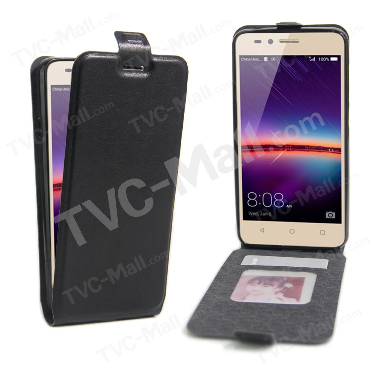 Case Huawei Y3ii / Pre-order * เคสแนวตั้งซองหนังม้า *