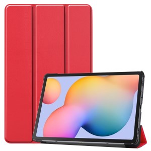 Case Samsung Galaxy Tab S6 Lite / Pre-Order * เคสซองหนัง 3 - พับยืน หนัง PU ด้านหน้า, หลังพลาสติกเคสที่มีผิวหนัง *