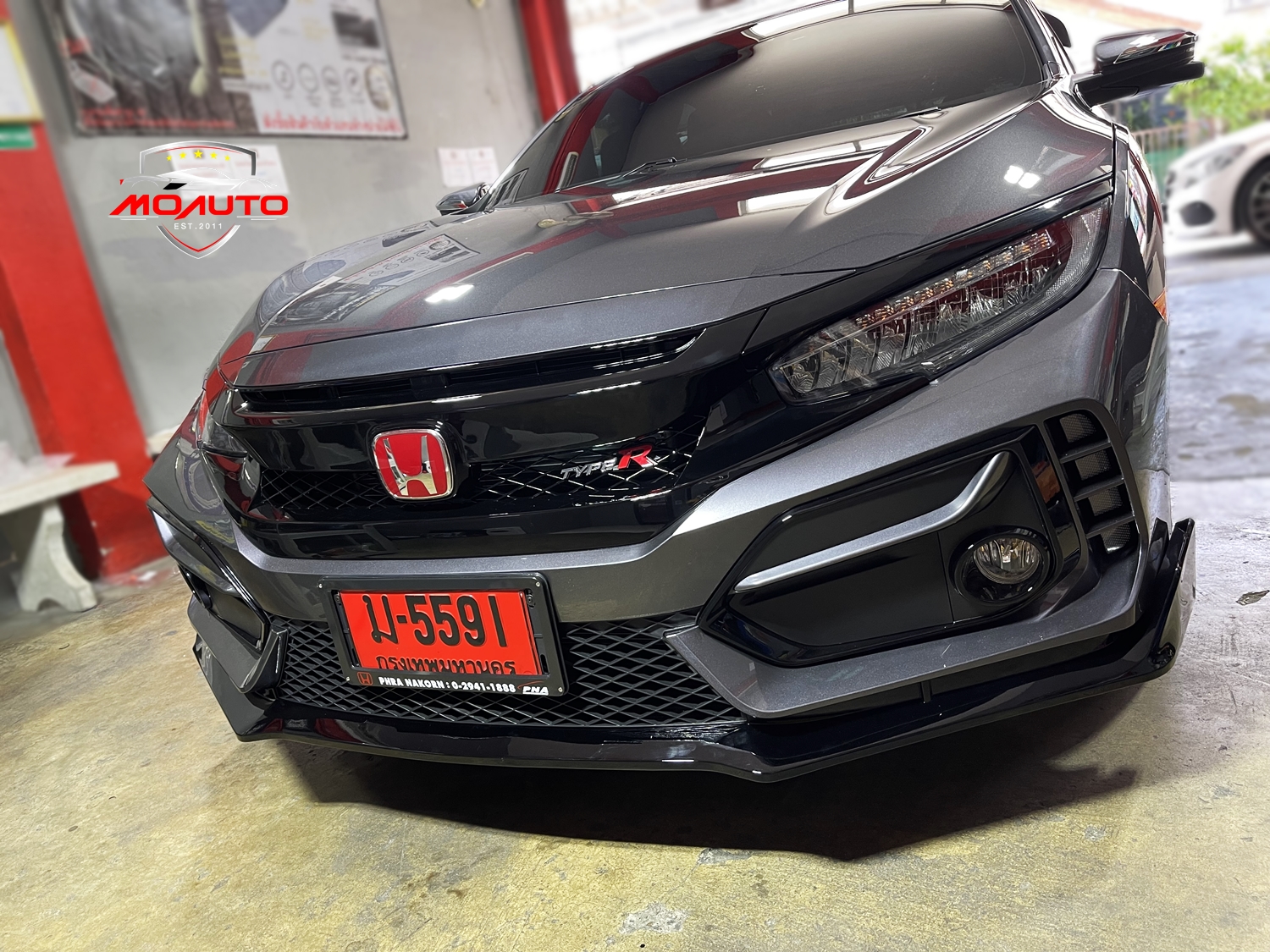 ชุดแต่ง TYPE-R MC กันชนหน้างานดิบ CIVIC FC / FK 2016 - 2021